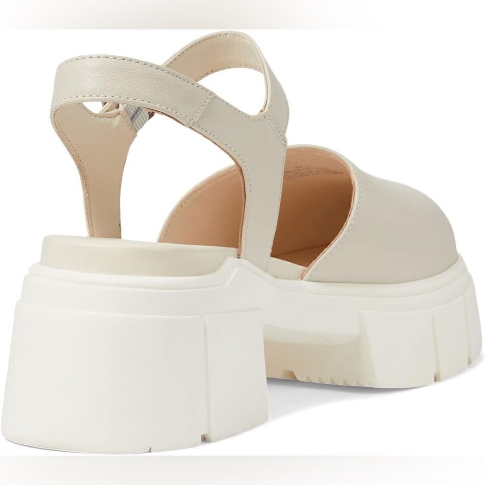 NWOT Free People Shoes Milan Mary Jane Platform Pump Size 37 Beige Cream - Picture 10 of 10